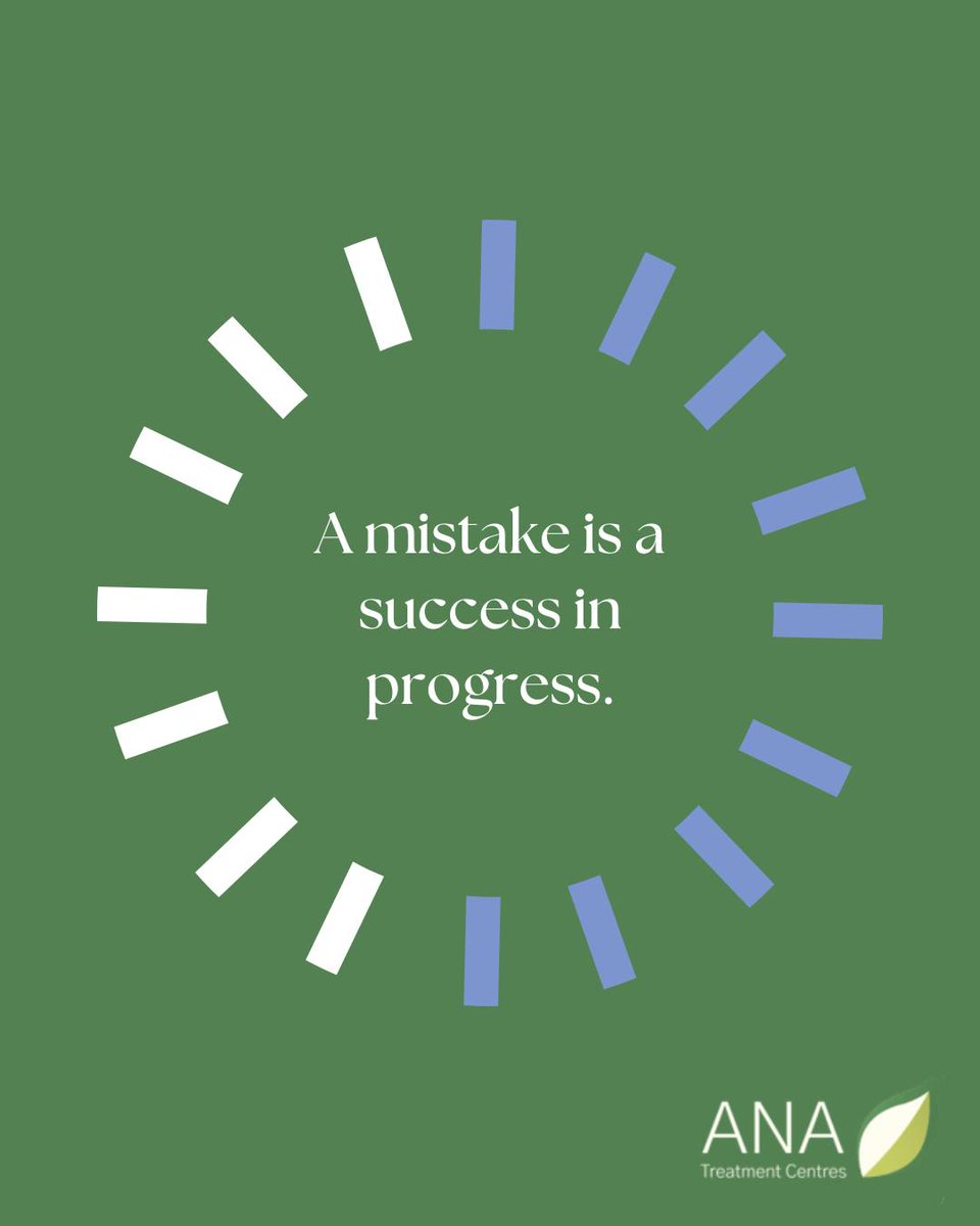 ANA_TREATMENT's tweet image. Recovery isn’t about perfection - it’s about persistence.

Every setback is part of the process, not the end of it.

A mistake doesn’t erase your progress - it proves you’re still trying, still learning, still moving forward.

#ANATreatmentCentres #fightaddiction #recovery