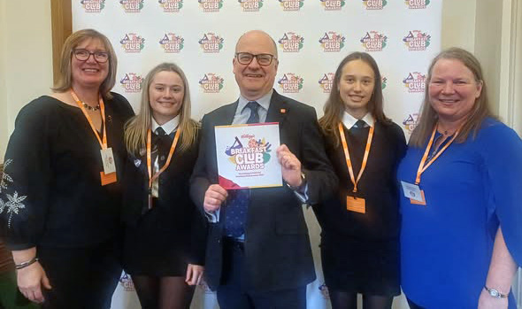🥣 Snap, Crackle &amp; POPPING news!

Team Stranraer Academy won Scottish Secondary School Breakfast Club of the Year — AND the UK title! 🇬🇧👏

All about our young people and our community. We are so proud! 💙 #TeamStranraer #BreakfastClub