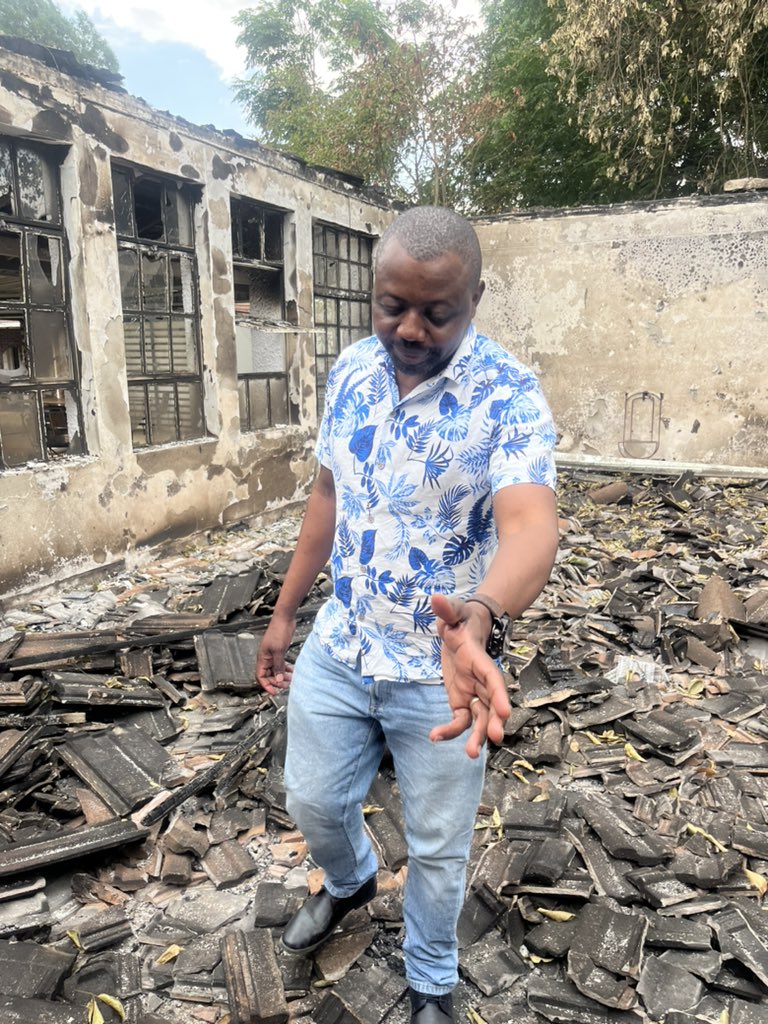 I made a courtesy call at SAPES Trust today to check on the progress of investigations following the recent bombing of the facility. I was shocked to learn that investigators have yet to share any update.

Deploying violence to silence citizen voices is a practice imported from