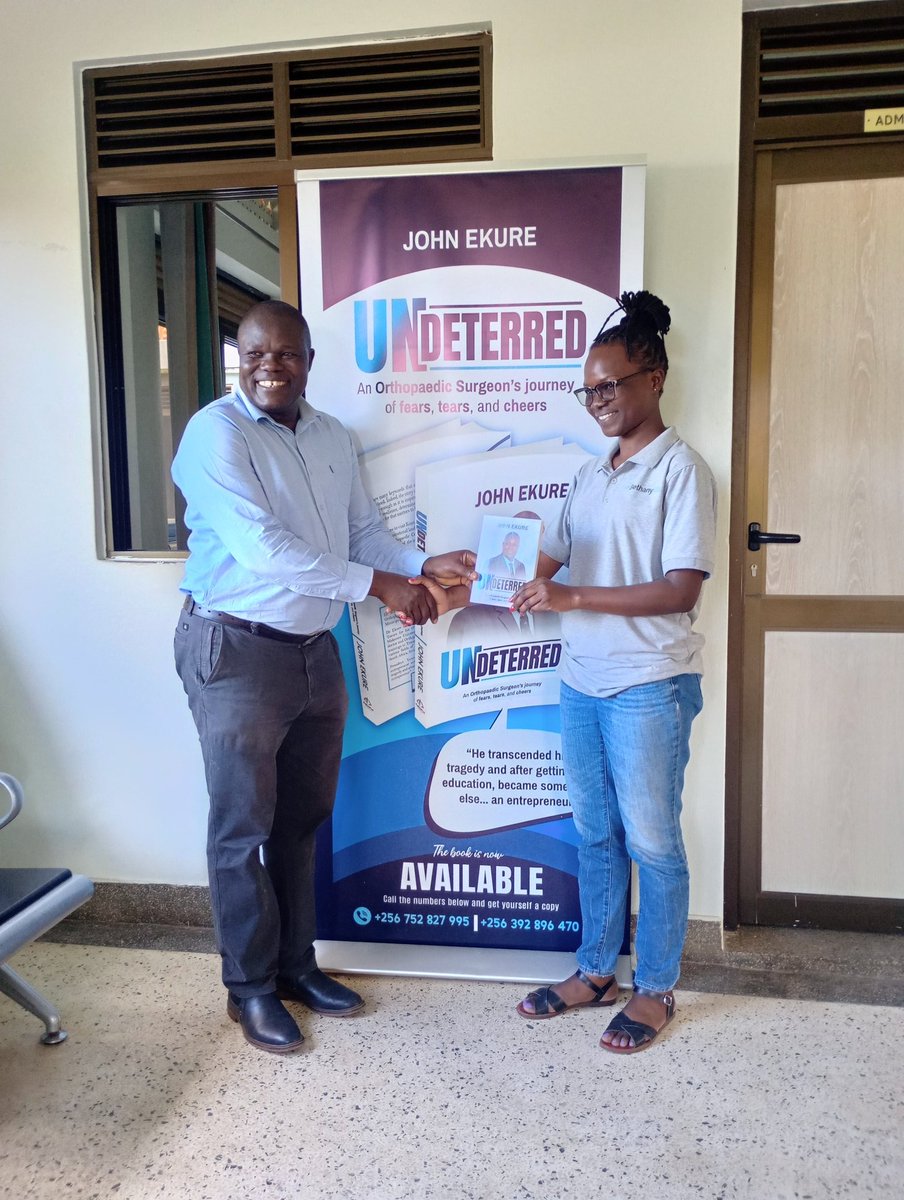 Laura Ayikoru buys her copy of Undeterred 👌🙏🙏