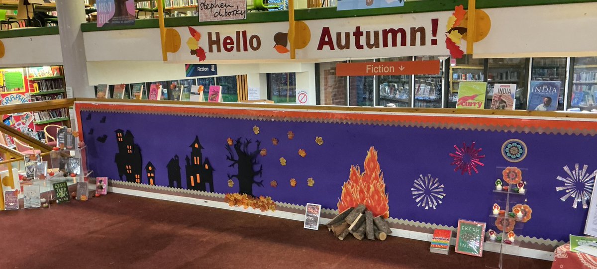 "SEASON OF MISTS..." We're in full Autumn mode <a href="/miffylibrary/">Millfield Library</a>. Grab a book and watch the falling leaves from a cosy armchair ☕️🍂📚💺#HelloAutumn #Autumn #Cosy #FallVibes #leaves #Diwali 
<a href="/MillfieldEng/">Millfield English</a> <a href="/NineAtMillfield/">9@Millfield</a> <a href="/MillfieldY10_11/">Millfield Years 10&11</a> <a href="/MillfieldSenior/">Millfield School</a> <a href="/millfieldhead/">Gavin Horgan</a> <a href="/MFPastoral/">MillfieldPastoral</a>