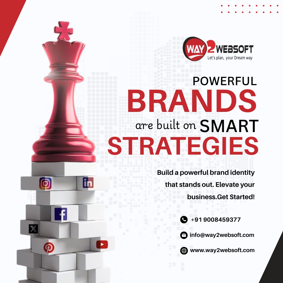 way2websoft's tweet image. Powerful Brands are Built on Smart Strategies 
Build a powerful brand with data-driven strategies that create impact. From positioning to messaging, smart planning helps your business grow stronger and connect with customers effortlessly.  
Visit: way2websoft.com