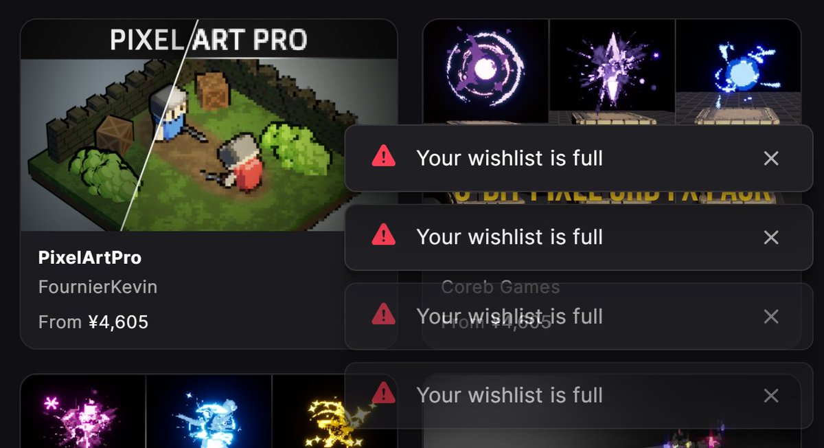 CobraCodeDev's tweet image. Fab... come on...
I only got 150 assets on there...