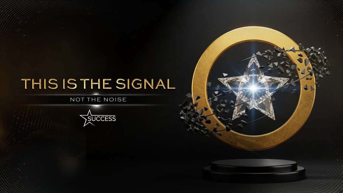 Success_token's tweet photo. This is the signal, not the noise. Forget the #temporary hype and the empty #airdrops.

$SUCCESS is built to last, rewarding those who genuinely contribute. Here, recognition isn't manufactured, it's earned directly from the people.