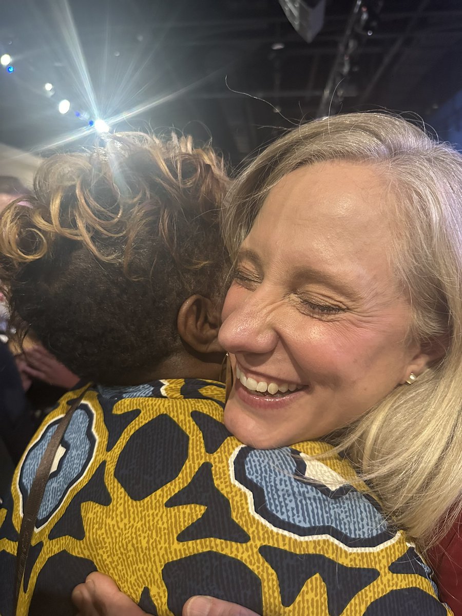 What an amazing night! 🌟

History was made as Abigail Spanberger became the first woman ever elected Governor of Virginia. A trailblazer, a leader, and a true champion for our Commonwealth. Congratulations, Governor-elect Spanberger! The future of Virginia is bright! 💙✨