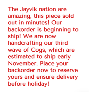 Not yet, but there is something very romantic about this Jayce and Viktor's cog necklace from the amazing <a href="/RockLoveJewelry/">RockLoveJewelry</a> (officially licensed by Riot), which was sold out in 5 minutes and is now at the third production wave.