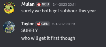 Good times