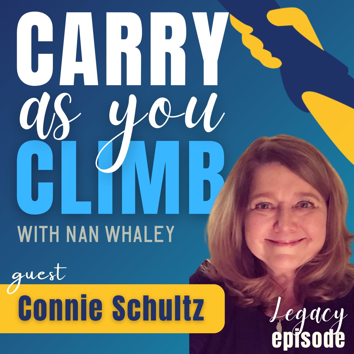nanwhaley's tweet photo. Connie Schultz is a beloved mentor of mine. It was my pleasure to interview her on my Feb. 6, 2020 episode  (THINK of everything that was about to happen!)

It was the last episode I made…
Until this year and the NEW episodes drop tomorrow.
https://t.co/OYHCQRwFTg https://t.co/q3jBqFpSP9