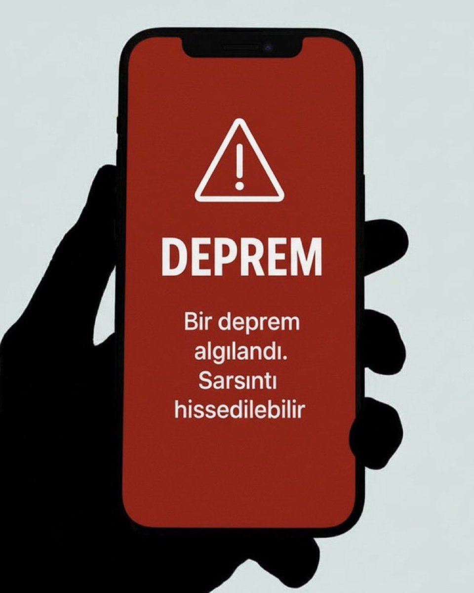 iPhone'lara yeni gelecek güncellemeyle deprem uyarı bildirimi özelliği gelecek.