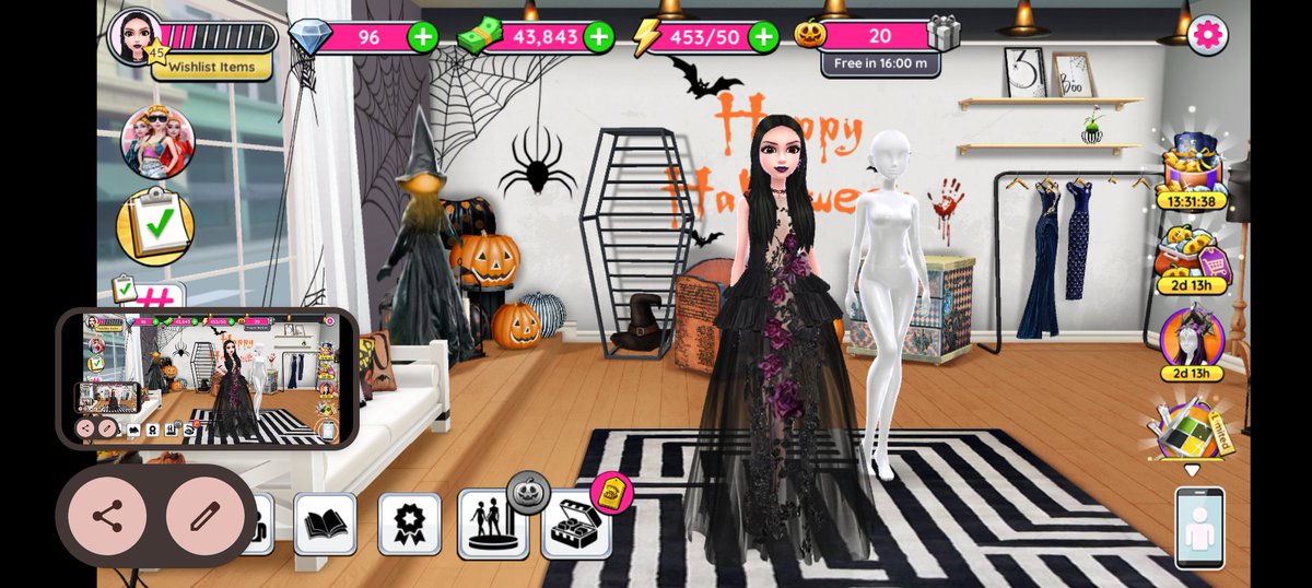 necromanson13's tweet image. Love this game. Here are some screenshots of my gameplay lately. #superstylist