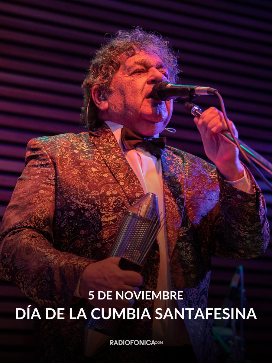 radiofonica1007's tweet photo. 🎶 ¡Hoy se celebra el Día de la Cumbia Santafesina! 🎶

Cada 5 de noviembre, en toda la provincia se rinde homenaje a este género que forma parte de nuestra identidad popular.

La fecha quedó oficializada en 2014, cuando el Senado santafesino aprobó el proyecto impulsado por el senador Oscar Urruty, con el fin de difundir y promover esta expresión cultural tan arraigada.

El día también recuerda el fallecimiento de Martín Robustiano “Chani” Gutiérrez, uno de los grandes impulsores de la cumbia santafesina.
