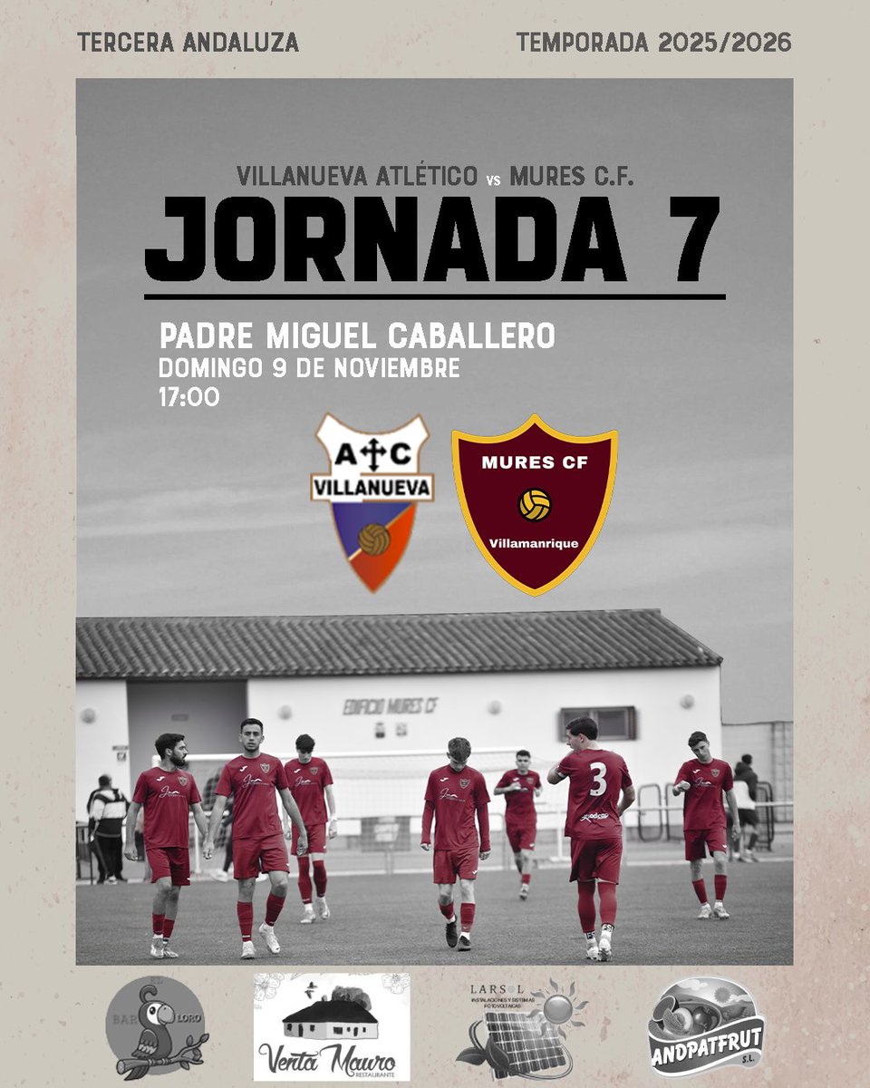¡𝐴 𝑠𝑒𝑔𝑢𝑖𝑟 𝑟𝑒𝑚𝑎𝑛𝑑𝑜!

Tras el gran partido de la jornada pasada, queremos mantener el nivel y crecer con nuestra afición. Os esperamos una semana más, dándolo todo.

🆚Villanueva Atlético
🏟️Padre Miguel Caballero
📅Domingo 9 de Noviembre
🕕17:00

#UnaFamiliaUnEquipo