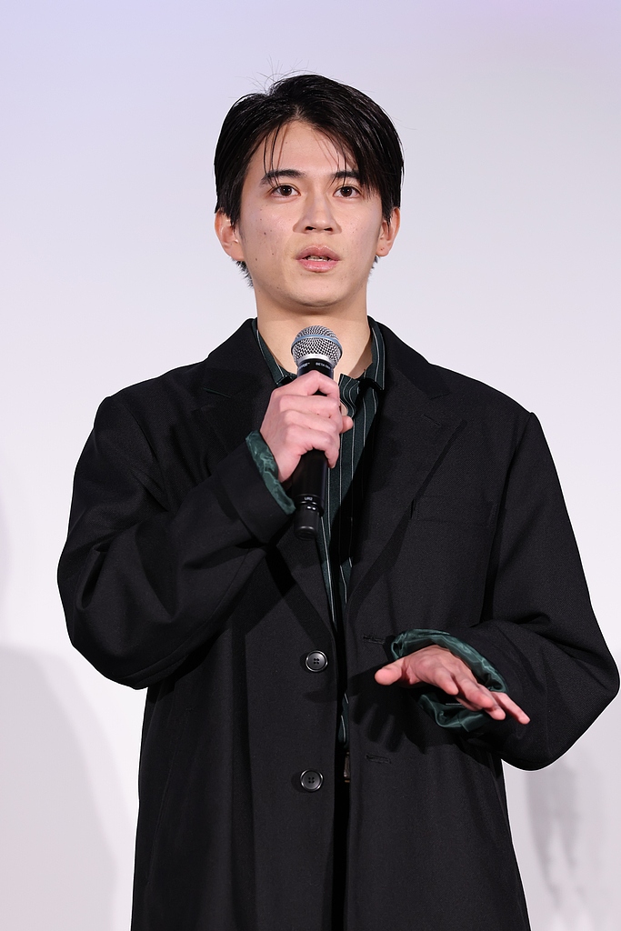 第38回 #東京国際映画祭
ウィメンズ・エンパワーメント出品作 
『#藍反射』記者会見の様子。 
出演者の #井上拓哉
 #日本映画 #TIFF