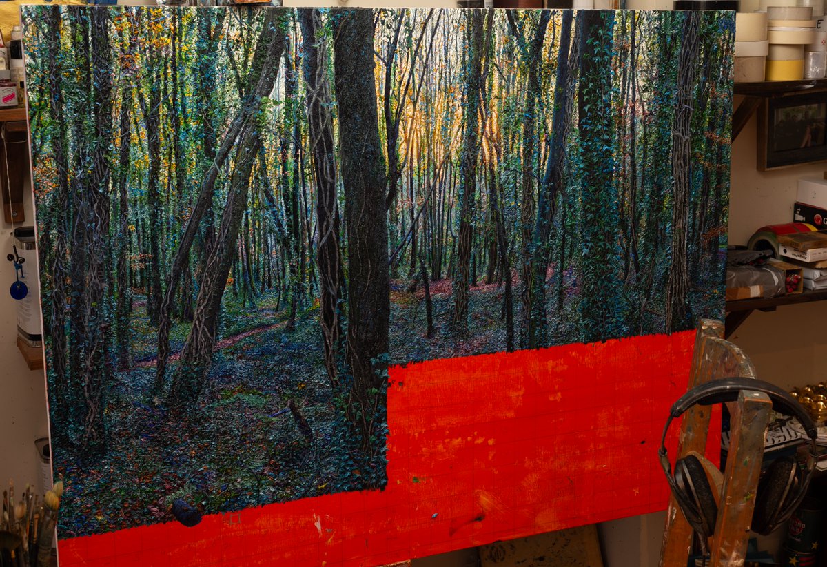 Wow, almost a year since I last posted here, anyway, here' a WIP of the current easel dweller.