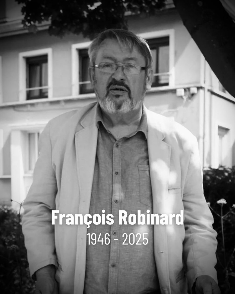 Grande tristesse à l’annonce du décès de #FrançoisRobinard, Caennais passionné, employé de la Ville pendant 36 ans et historien de notre mémoire locale. Auteur de nombreux ouvrages sur Caen, il s’était aussi engagé comme conseiller de quartier.
Mes pensées vont à ses proches !