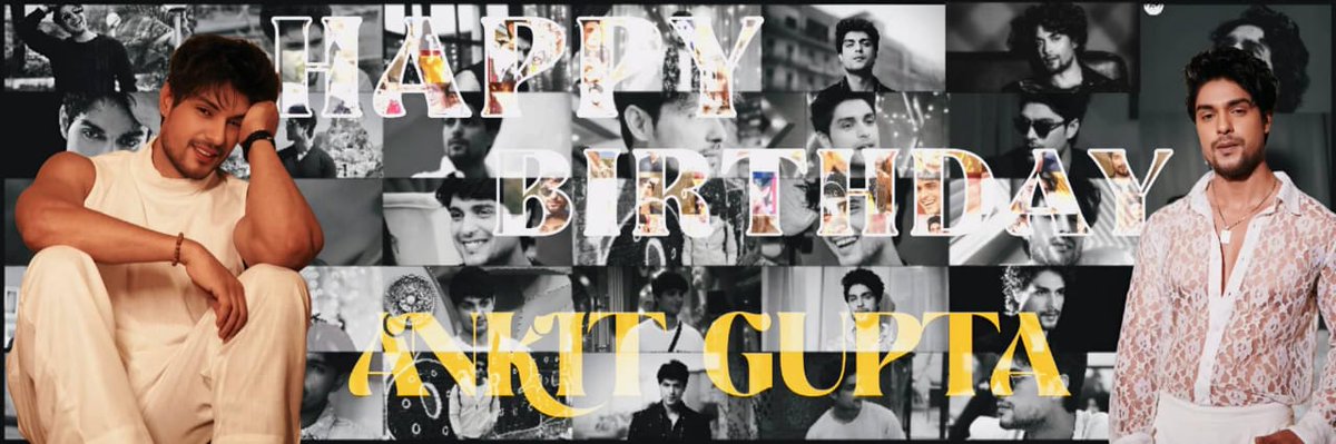 Ankitgupta_team's tweet photo. BIRTHDAY HEADER - TWO

#AnkitGupta #AnkitBattalion https://t.co/1vKaDOPYB6