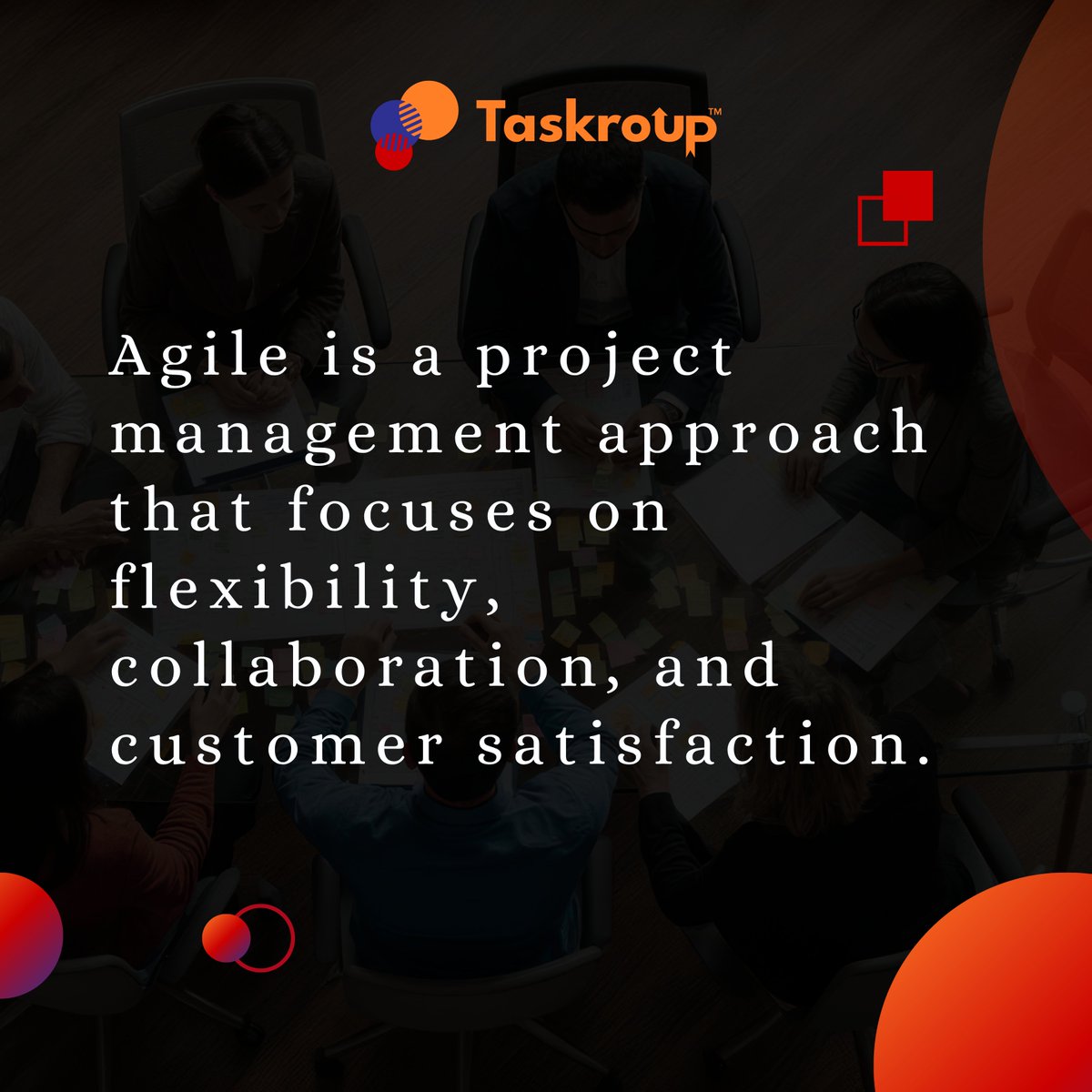 taskroup's tweet image. Agile helps teams deliver faster, stay flexible, and collaborate better — making project outcomes more efficient and customer-focused.
.
.
👉 Visit taskroup.com/blog/what-is-a… to learn more.
.

#Taskroup #AgileMethodology #Agile #ProjectManagement #Scrum #Kanban #Lean #TeamWork