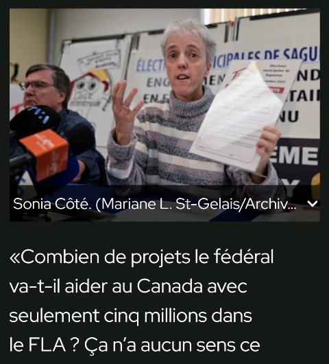 BUDGET FÉDÉRAL. Seuls 5 M$ dans le Fonds Logement Abordable. Notre projet de Coop. La Solidarité toujours en attente d'un prêt et subvention du Fédéral pour DÉBUTER le chantier!  Détails journal Le Quotidien (photo: extrait) C.C. <a href="/MarkJCarney/">Mark Carney</a> <a href="/FP_Champagne/">François-Philippe Champagne (FPC) 🇨🇦</a> <a href="/SCHL_ca/">SCHL</a> <a href="/caroaubureau/">Caroline Proulx</a>