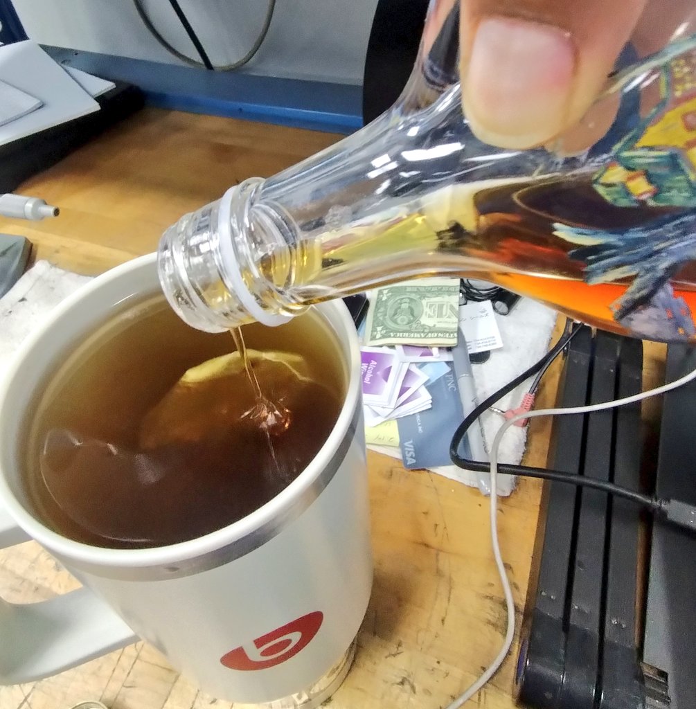 Not using genuine maple syrup to sweeten tea, what are you even doing?