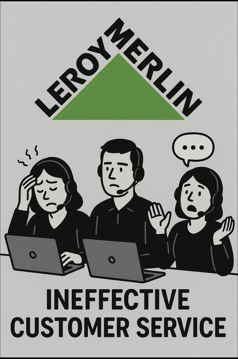 Victorgarciaca's tweet photo. @leroymerlin_es @LeroyMerlinCorp 

Desde el 21/10 para la devolucion de un producto. Leroy Merlin no cumple con sus plazos, ni de devolución ni de comunicación. Todos los que han tocado nuestro caso son ineficaces.

Ni 10 personas han podido solventar una devolucion https://t.co/mjyc7mgv4y