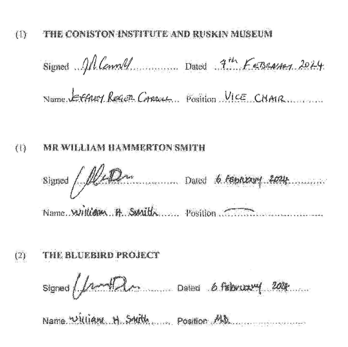 tony_t70971's tweet image. James, Section B parts 3 &amp;amp; 4
Legally in court agreed by all parties
The museum are clearly happy with those terms
Bill not so much.
If anyone is to blame for the current situation and frustrations it’s Bill.
I‘m personally happy he is out the door
#Loser 
#dbts