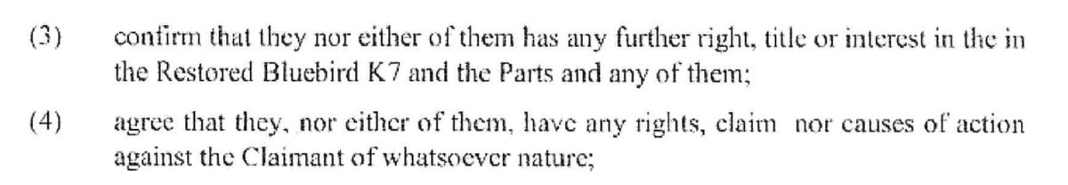 tony_t70971's tweet image. James, Section B parts 3 &amp;amp; 4
Legally in court agreed by all parties
The museum are clearly happy with those terms
Bill not so much.
If anyone is to blame for the current situation and frustrations it’s Bill.
I‘m personally happy he is out the door
#Loser 
#dbts