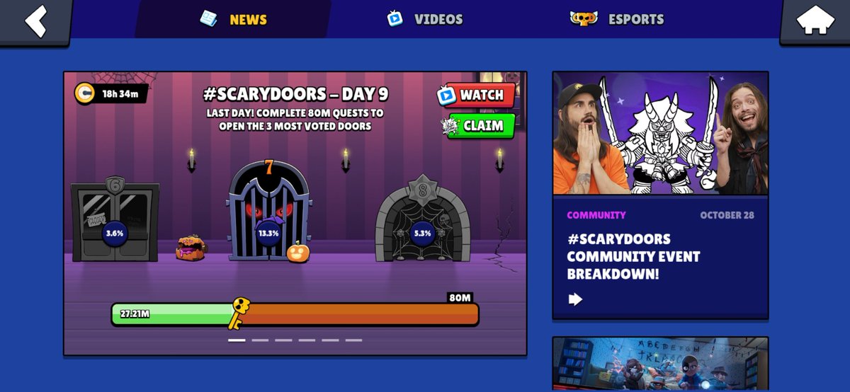 Ash9671's tweet photo. Door. #ScaryDoors #BrawlStars https://t.co/ADjGVyttxX