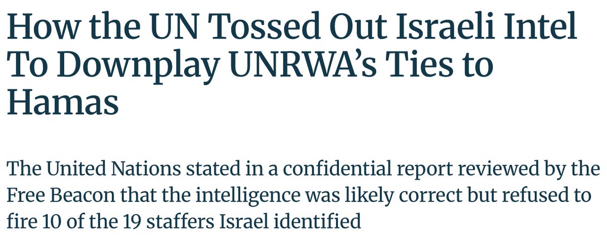 IsraelinLatvia's tweet image. ANO pašas konfidenciālajā ziņojumā tika atzīts, ka Izraēlas izlūkdienesti sasaistīja 19 UNRWA darbiniekus ar Hamas, tomēr joprojām atteicās atlaist 10 no tiem.

Noraidot ierakstus, ziņojumus un skaidrus pierādījumus, vienlaikus uzticoties Hamas meliem, @ANO noklusēja UNRWA…