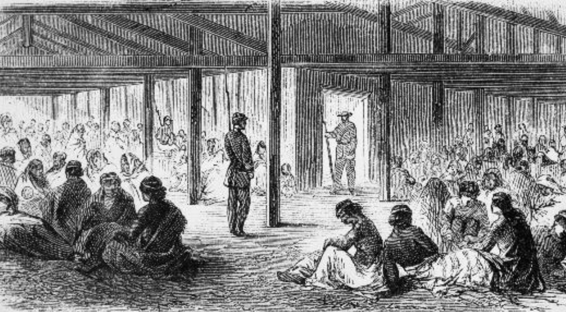 LiamOMaraIV's tweet photo. On #ThisDayInHistory in 1862, a set of hasty, biased, and racist military tribunals in #Minnesota tried 292 #Dakota warriors in a language they did not speak. They were not treated as prisoners of war from a sovereign power. 303 were sentenced to death without evidence of guilt. https://t.co/O4nWrybxbC
