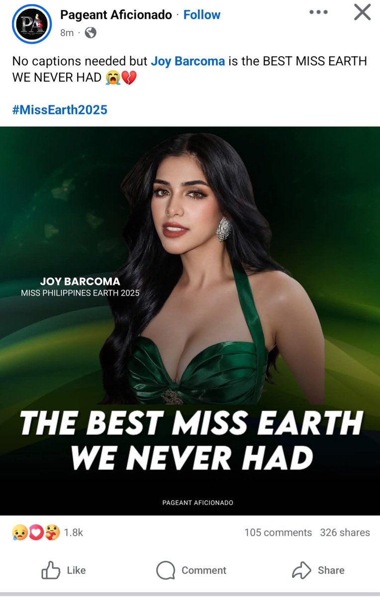 NamHyunJe's tweet image. Wala na nga nanonood sa Miss Earth, mababawasan pa. Alisin na yan sa Alpha Pageants. Deserve niyo mabash. Justice for Joy Barcoma. #MissEarth2025 #JusticeForJoyBarcoma