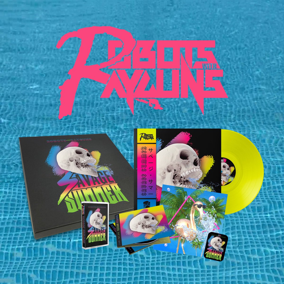 TimeSlaveRec's tweet image. Savage Summer [Remastered]
by Robots With Rayguns
&amp;gt;JUST 7 BOXSET’s REMAINING&amp;lt;

timeslaves.bandcamp.com/album/savage-s…

#synthwave #synthpop #vinyl