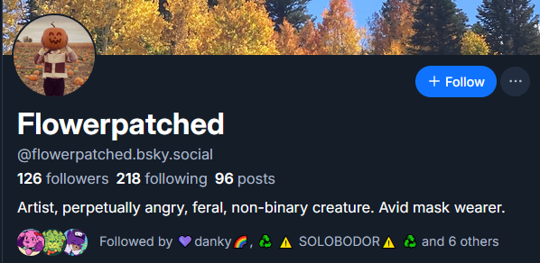 i was trying to change my bsky and i couldnt because my user is already taken there 💦a lot of my mutuals follow this person? they are not me 🥲