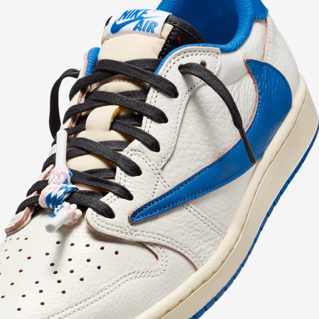 Travis Scott x Nike x FRAGMENT Air Jordan 1 Low OG SP “Sail