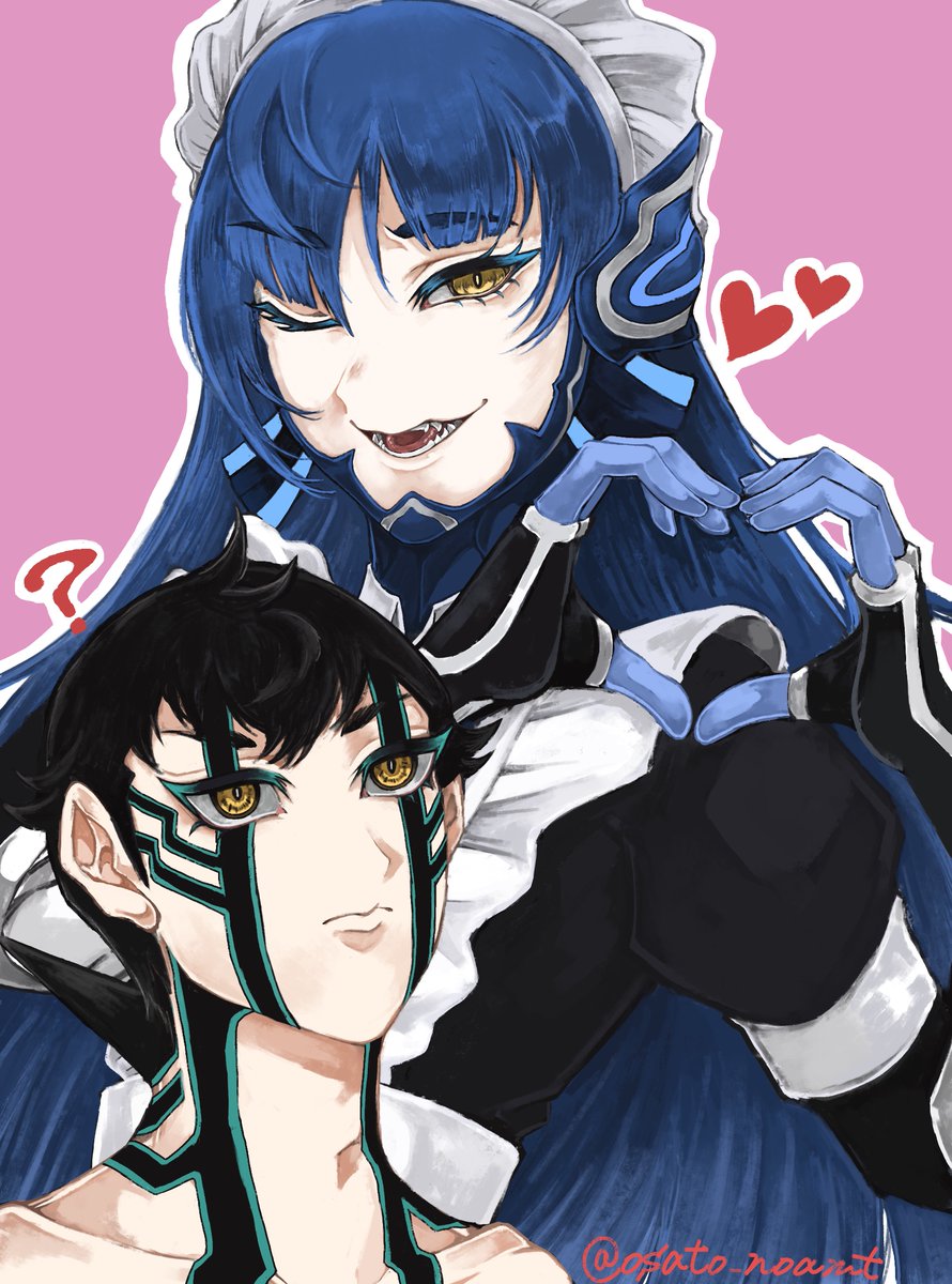 ナホビノが体張ってメイド服着て誘惑したけど1㍉も興味を持たなかった人修羅