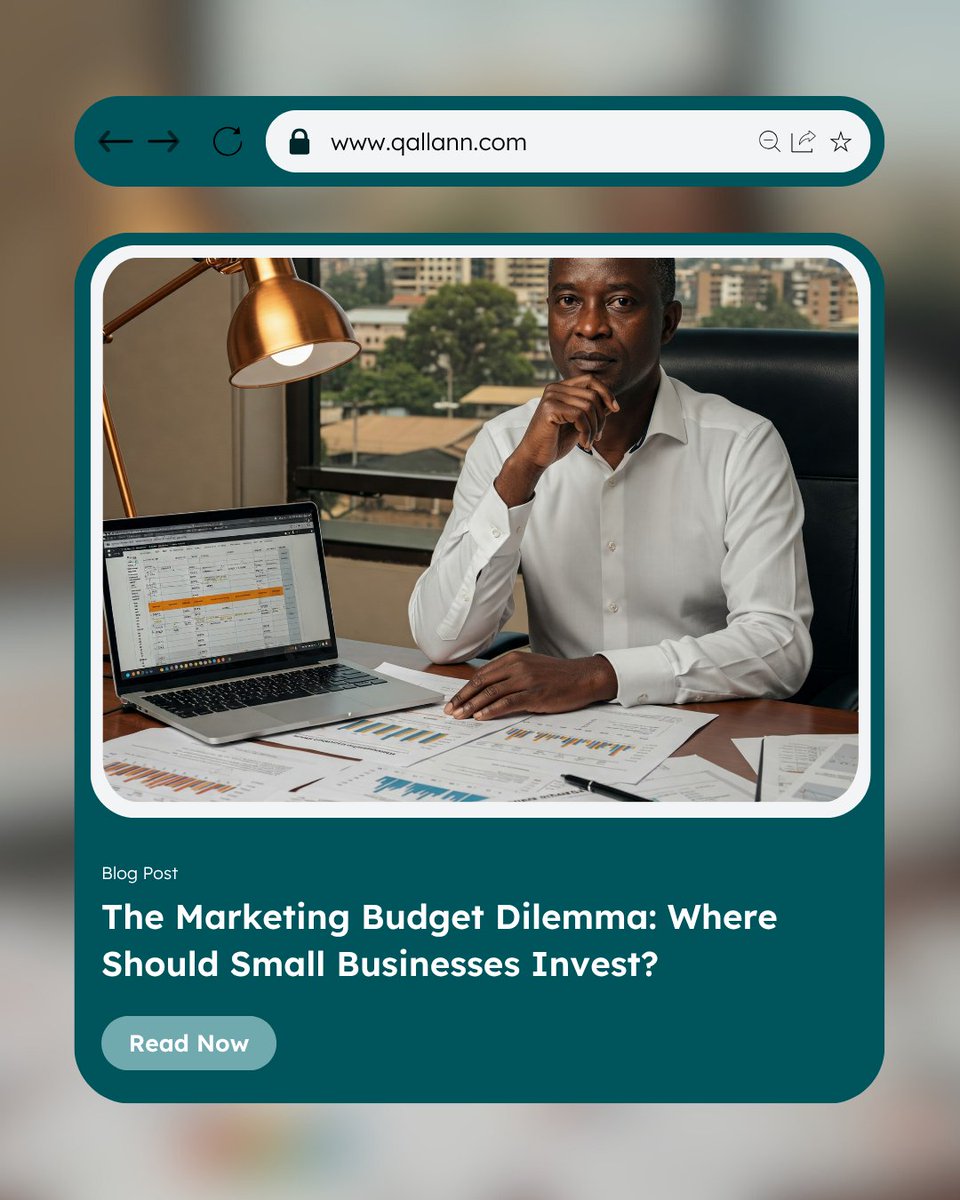 Your #ad spend isn’t the problem.
Your allocation is.

You don’t fix a leaky bucket by pouring in more water — you fix the holes.

Here’s how to build a #MarketingBudget that actually pays you back:
👉 qallann.com/post/the-marke…