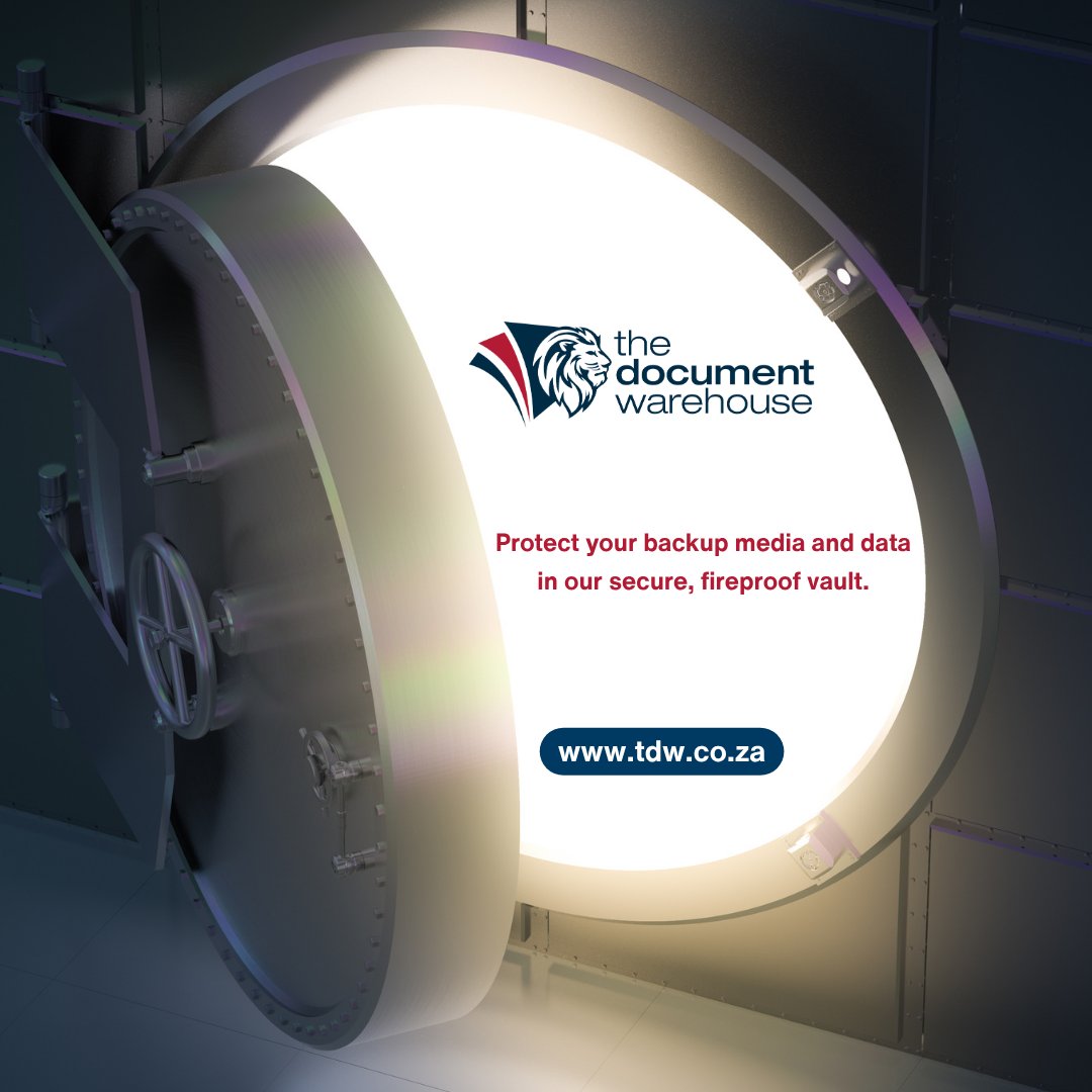 TDW_RSA's tweet image. 🔐Protect what keeps your business running.
TDW’s fireproof, secure vault safeguards your backup tapes, drives &amp;amp; data - because downtime isn’t an option.
👉 tdw.co.za
#TDW #DataVault #BackupSolutions #BusinessContinuity