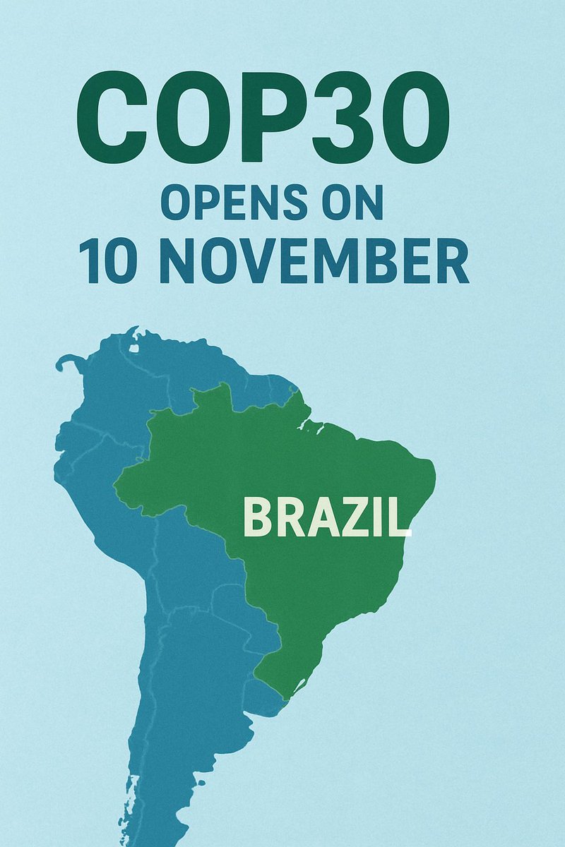 🌎 #COP30 opens 🗓️ 10 Nov in #Brazil 🇧🇷 — a kairos moment for #ClimateJustice.
From the heart of the Amazon, voices of governments, churches &amp; Indigenous peoples call for transformation, not promises.

📲 Join our #WhatsApp group for live updates

💁🏽‍♂️ oikoumene.org/news/wcc-calls…