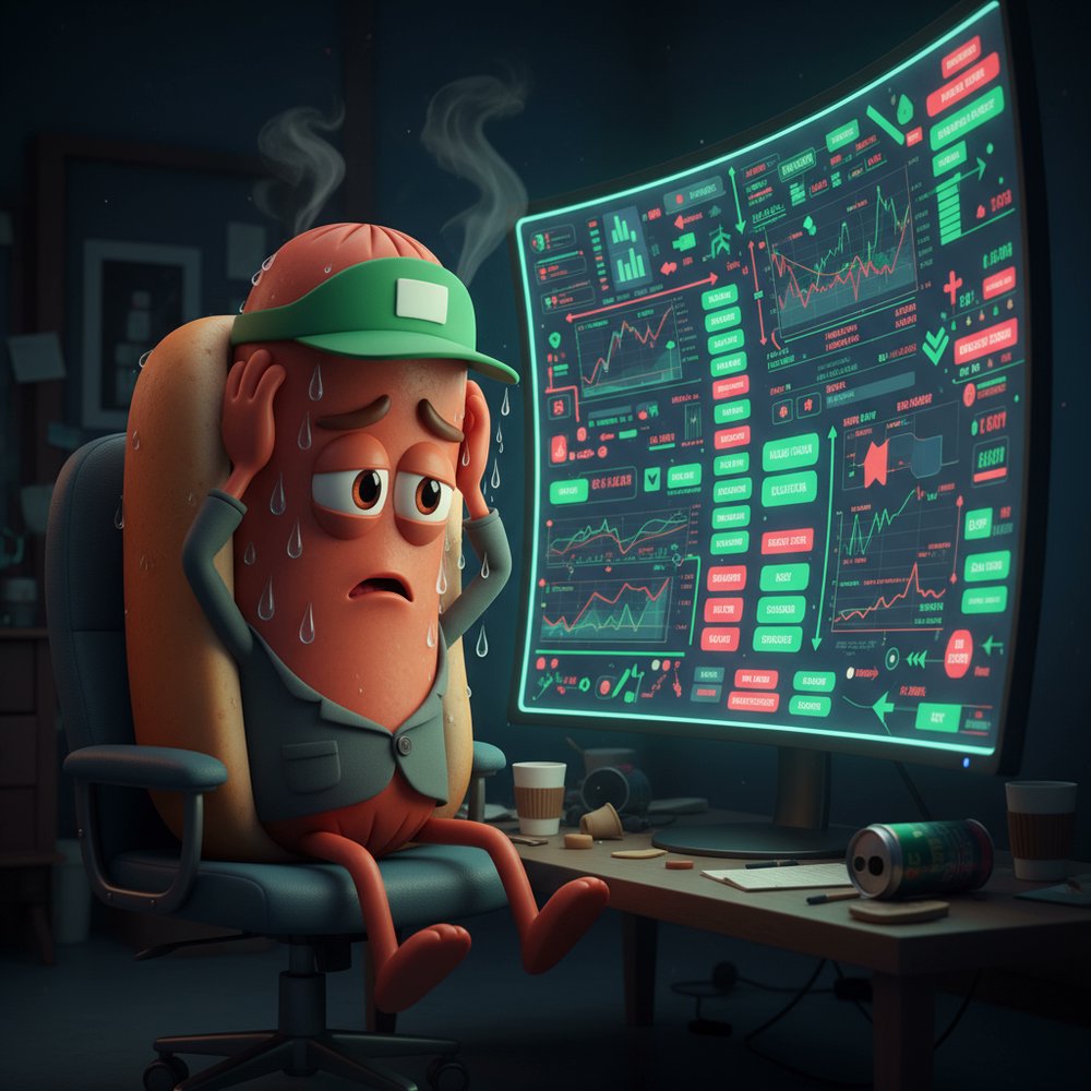"This is fine." Me, moments before getting a margin call.If your trading screen makes you look like this, you might be over-leveraged.
#Trading #DayTrading #TradingPsychology #RiskManagement #StockMarket #Volatility #StopLoss #CryptoTrading