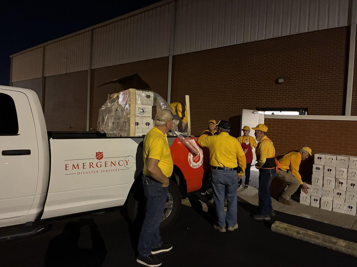 Salvation Army EDS tweet media