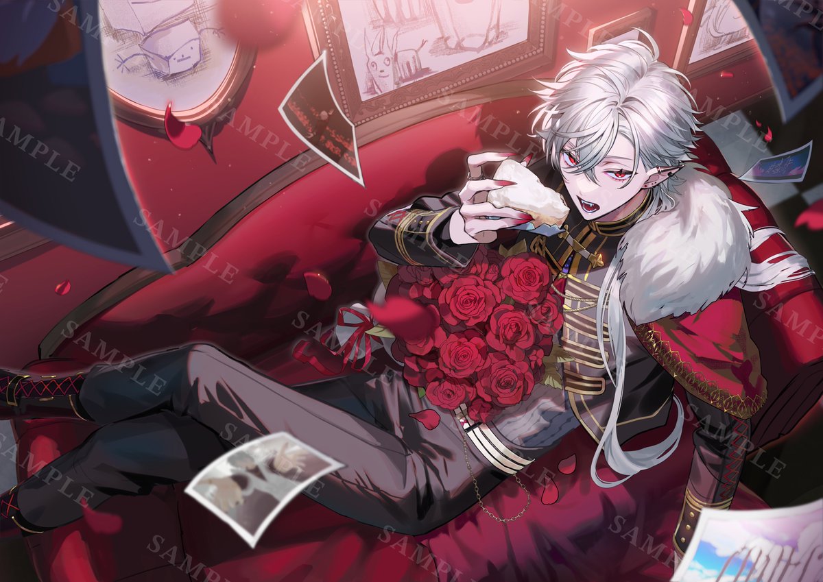 hahaha_5945's tweet photo. こちら描かせていただいたイラストです🌹 https://t.co/z1aSdA9Nzx