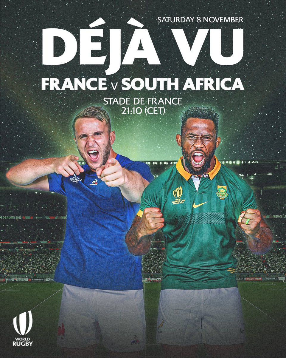 WorldRugby's tweet image. The rematch we've all been waiting for 🤩
