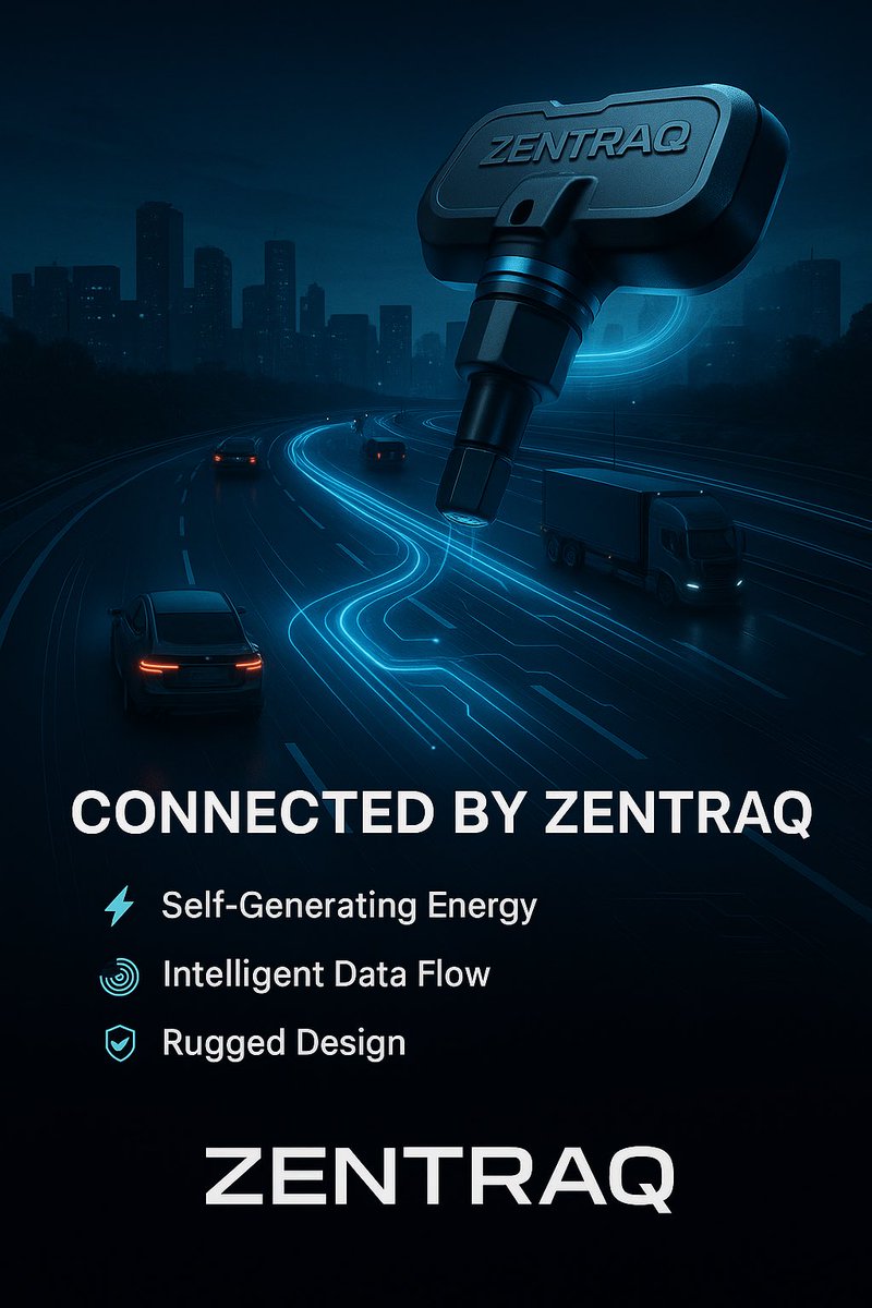 ZentraqSensor's tweet image. The road ahead is smarter, faster, and fully connected.
Zentraq technology bridges motion, energy, and intelligence — transforming every mile into data and power.
The future isn’t coming… it’s already in motion. ⚡️
#Zentraq #PowerInMotion #FutureMobility #SmartTech #CleanEnergy…