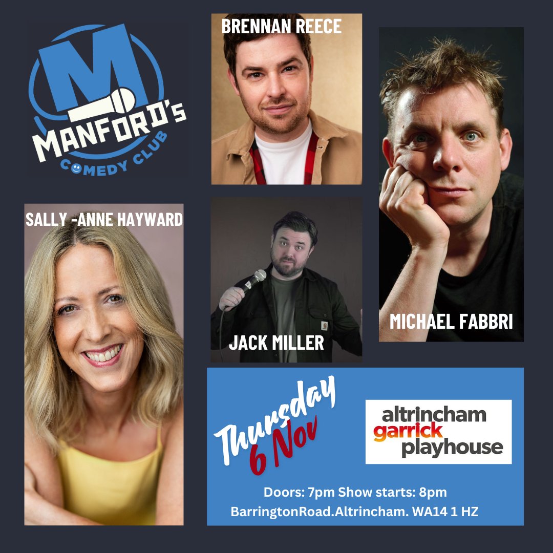 Manford's Comedy Club tweet media