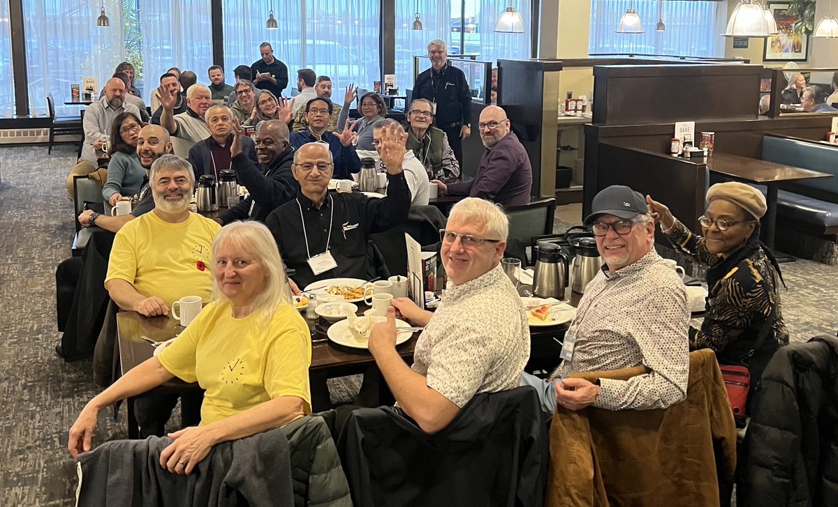 I had a great breakfast meeting with our Fellowship Chaplains at FNC2025. Please pray for these amazing ministry servants! #FNC2025