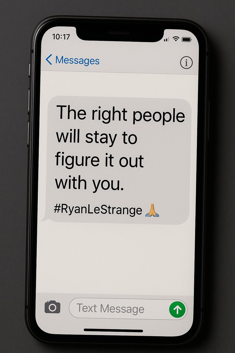 Reminder! Real ones work thru the issues.