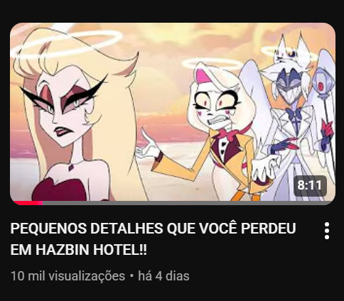 MDFavorito's tweet photo. Gente! Acabei de postar um vídeo novo de Hazbin Hotel 😍 Se puderem dar aquela forcinha com um like, ajuda muito! 💕 Como é um tipo de desenho diferente, o YouTube acaba diminuindo o alcance, então toda ajuda faz a diferença 🥺✨ LINK DO VÍDEO -> https://t.co/dlGkdYh2mK https://t.co/MEIDHEFTmx