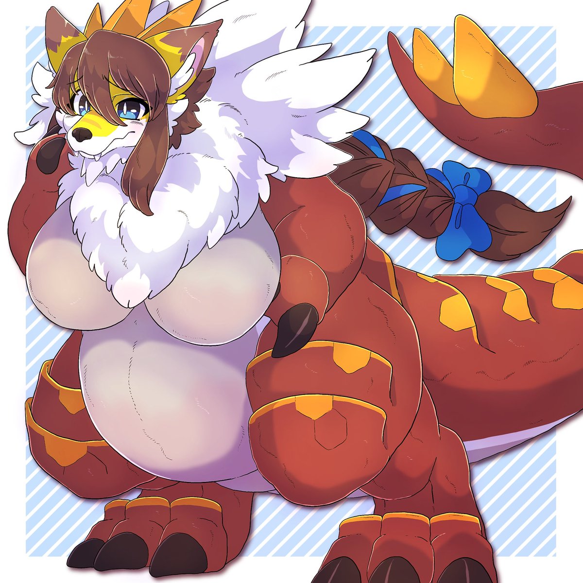 お礼絵のヨテリサちゃんTFでした!
いつもありがとうございますですのよ〜!!! 