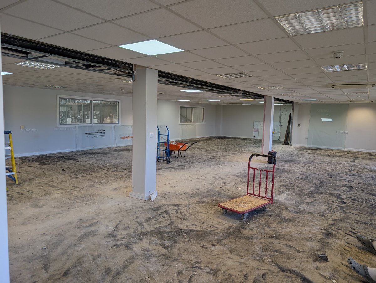 Today's job is gathering content for an interior fit-out company capturing a project from start to finish.

I'll post results on my Instagram later this week!