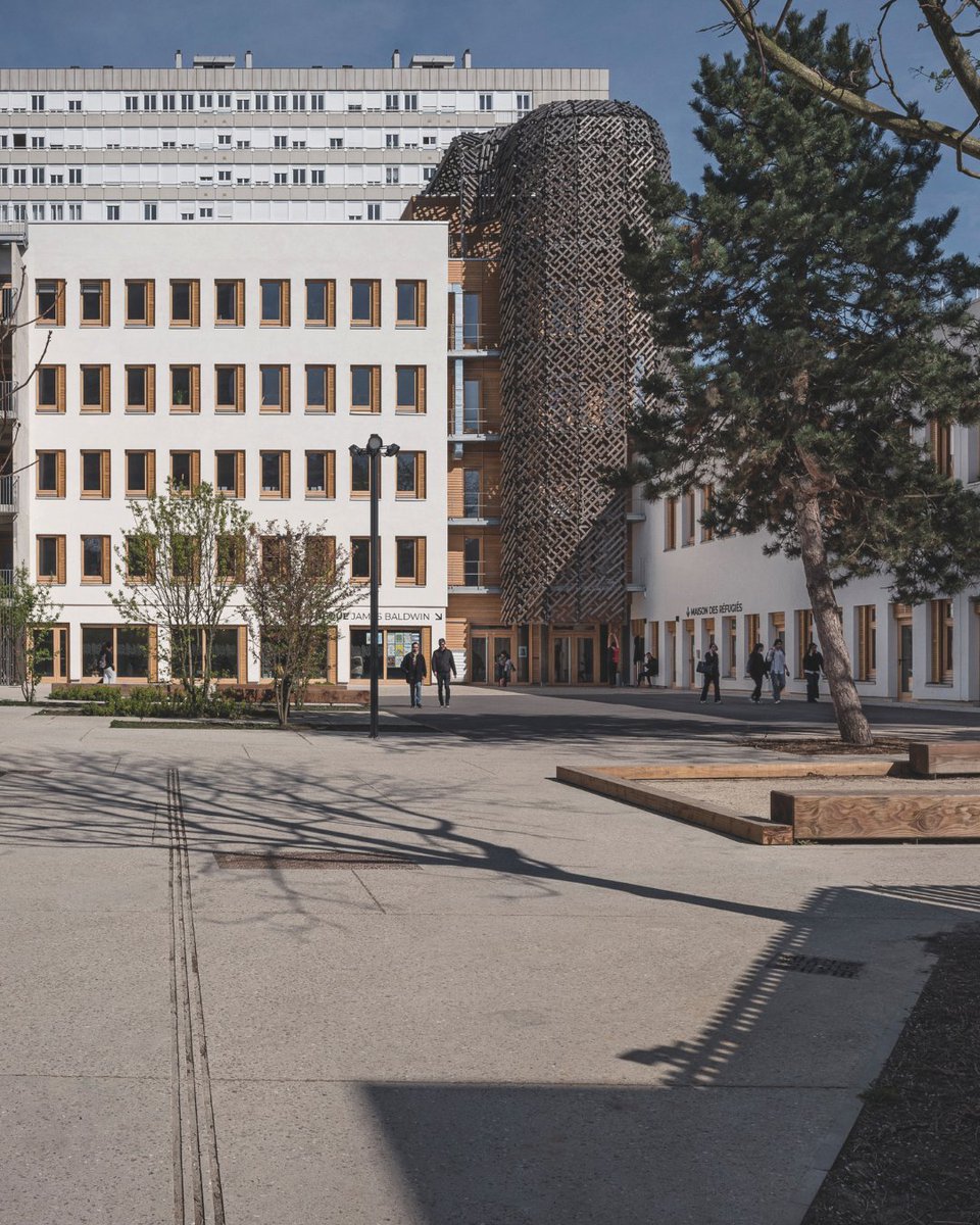 illustrarch's tweet image. The James Baldwin Media Library and Refugee House by associer

#library #architects #design #architecture #illustrarch