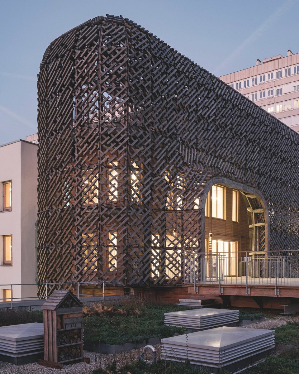 illustrarch's tweet image. The James Baldwin Media Library and Refugee House by associer

#library #architects #design #architecture #illustrarch